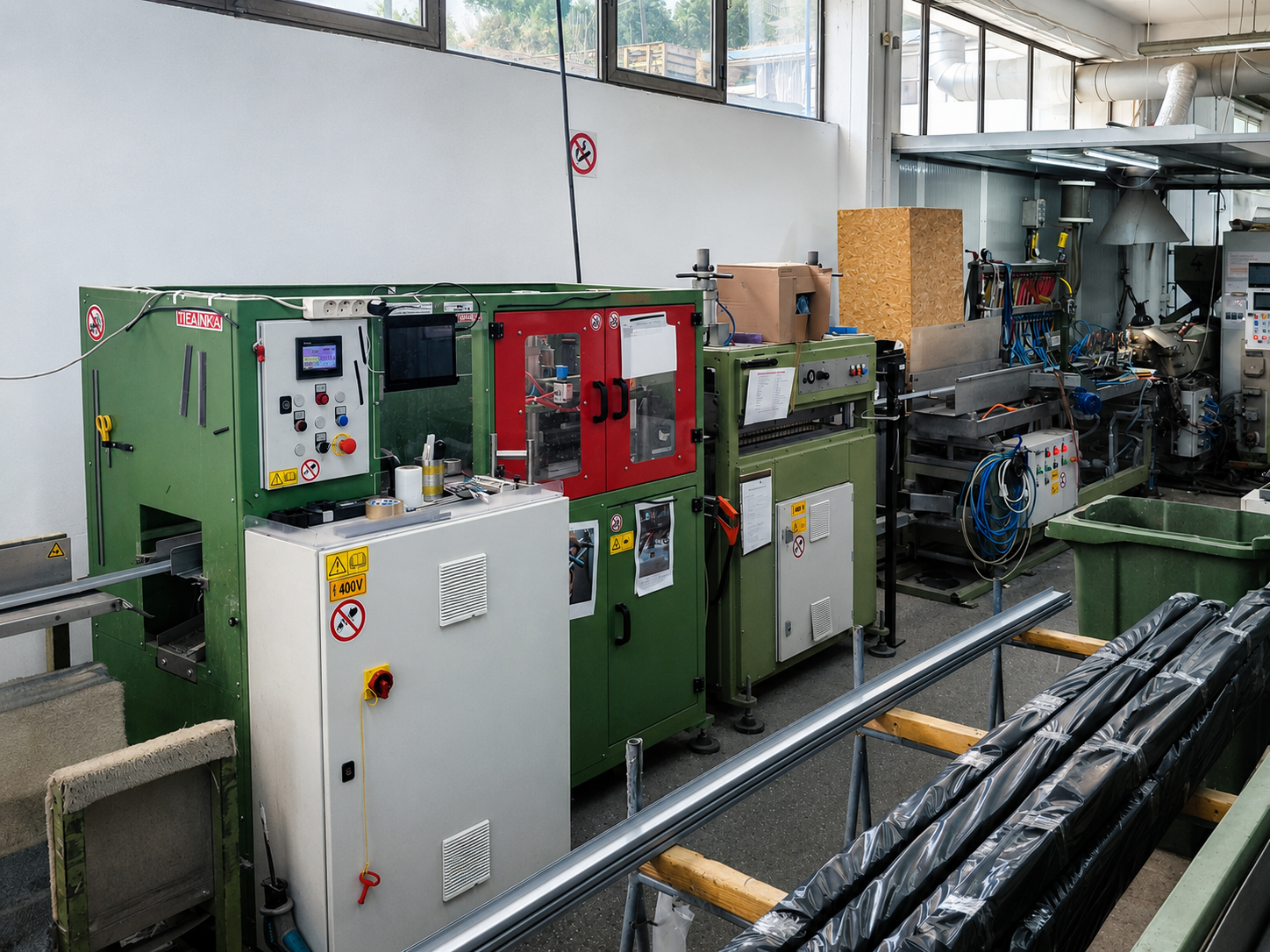 Single-screw – plastic profile extrusion – Ø60 mm